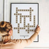 Lade das Bild in den Galerie-Viewer, Toile Scrabble personnalisé