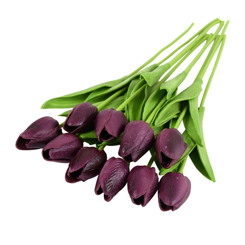 Tulipes artificielles (10 pièces)