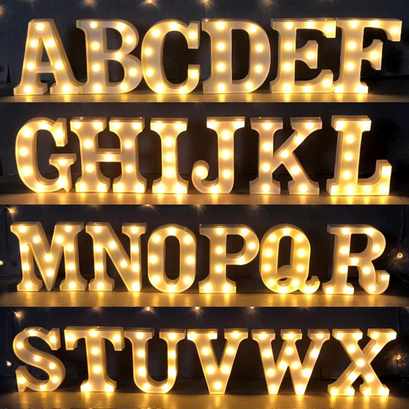LED Alphabet