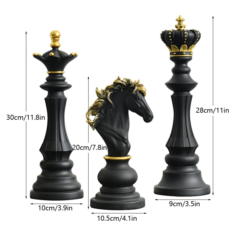 Chess Resin Decoration
